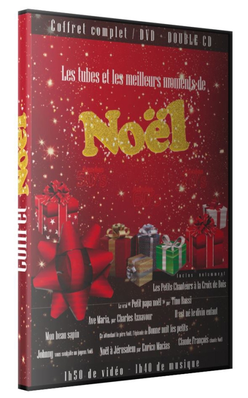 Noël - Les tubes et les meilleurs moments, Coffret DVD + 2CD